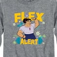 thumbnail image 3 of Disney's Encanto - Luisa Flex Alert - Toddler And Youth Long Sleeve Graphic T-Shirt, 3 of 5