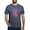 Heather Navy, variant on CafePress - Pepsi Flashback Bubbles Mens Tri Blend T Shirt - Mens Tri-blend T-Shirt