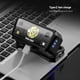 thumbnail image 3 of Naiovety Linterna frontal recargable por USB, resistente al agua, 5 modos, portátil, para pesca nocturna, Camping, linterna, lámpara de iluminación Iluminación y accesorios Blanco Naiovety HA074253-01, 3 of 6