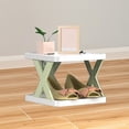 thumbnail image 4 of DIY Storage Rack - Modular Plastic Shelf Organizer for Shoes, Plants, Bathroom & Living Room - Adjustable Multi-Tier Sturdy X-Shaped Design - Easy Assembly Home Decor Storage Solution, 4 of 5