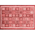 thumbnail image 1 of Ahgly Company Machine Washable Indoor Rectangle Abstract Red Modern Area Rugs, 5' x 7', 1 of 4