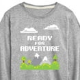 thumbnail image 3 of Instant Message - Gamer - Ready for Adventure - Toddler & Youth Long Sleeve Graphic T-Shirt, 3 of 6