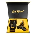 thumbnail image 3 of Evel Knievel High Performance Edition Stunt Cycle Action Figure Black Deluxe Gift Box, 3 of 5