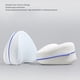 thumbnail image 4 of Knee Pillow Memory Foam Odorless Protective Heart Shaped Leg Support Pillow for Pregnant Women Leg Clamp Pillow, 4 of 5