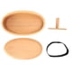 thumbnail image 3 of Caja Bento moderna y elegante, fiambrera de una sola capa, contenedor de comida de madera para Picnic al aire libre y Camping, 3 of 8