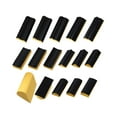 thumbnail image 4 of Bloque de lijadora manual,Juego de bloques de lijado de perfil contorneado de 16 piezas,Juego de bloques de lijado manual Bloques de lijado resistentes,Formas cóncavas convexas surtidas, 4 of 8