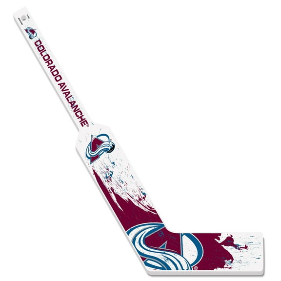 Colorado Avalanche Goalie Splatter Mini Hockey Stick