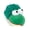 Green Frog, variant on Dog Toy Knotted Rope Animal Ball Head Elephant Frog Mouse Monkey or Set of all 4 (Brown Monkey)
