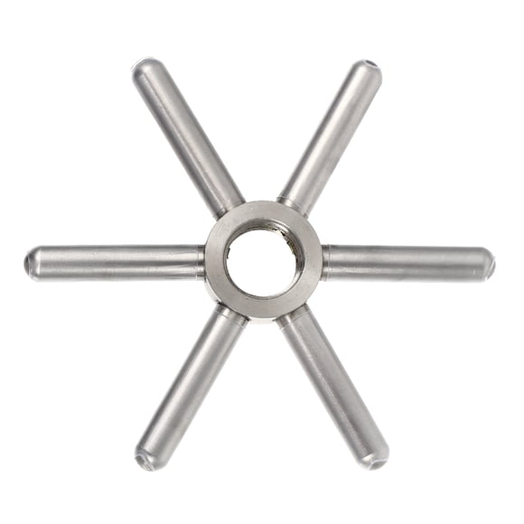 1Pc Stainless Steel Rinser Head Cup Washer Head Bar Coffee Shop Supply Silver