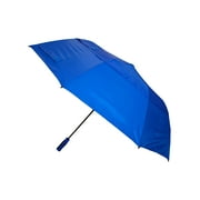 Misty Harbor Automatic Open Two Person Rain Umbrella Blue