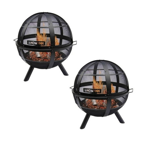 Landmann Usa Ball Of Fire Outdoor Patio Steel Bowl Fire Pit With