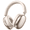 Gold, variant on Bluetooth Headphones Over Ear Wireless Headset, 65Hrs Playtime 90 Degree Swivel Earcups, 90 Percent Bass Boosted, 4 Noise Cancelling Mics for Clear Call, Low Latency for Travel Work