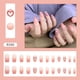 thumbnail image 1 of Uñas postizas europeas, uñas postizas con acabado UV, brillantes, cobertura total, uñas postizas artificiales, uñas para mujer, 1 of 5