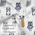 thumbnail image 3 of Queen Size Pillows Cases Standard Size 20x26 In - Quirky Doodle Owl White Soft Comfort Envelope Closure Pillowcases Standard, 3 of 5