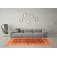 thumbnail image 3 of Ahgly Company Indoor Rectangle Oriental Orange Traditional Area Rugs, 2' x 5', 3 of 4