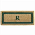 thumbnail image 1 of Nedia Home 02077R Single Picture - Green Frame 24 x 57 In. Heavy Duty Coir Doormat - Monogrammed R, 1 of 4