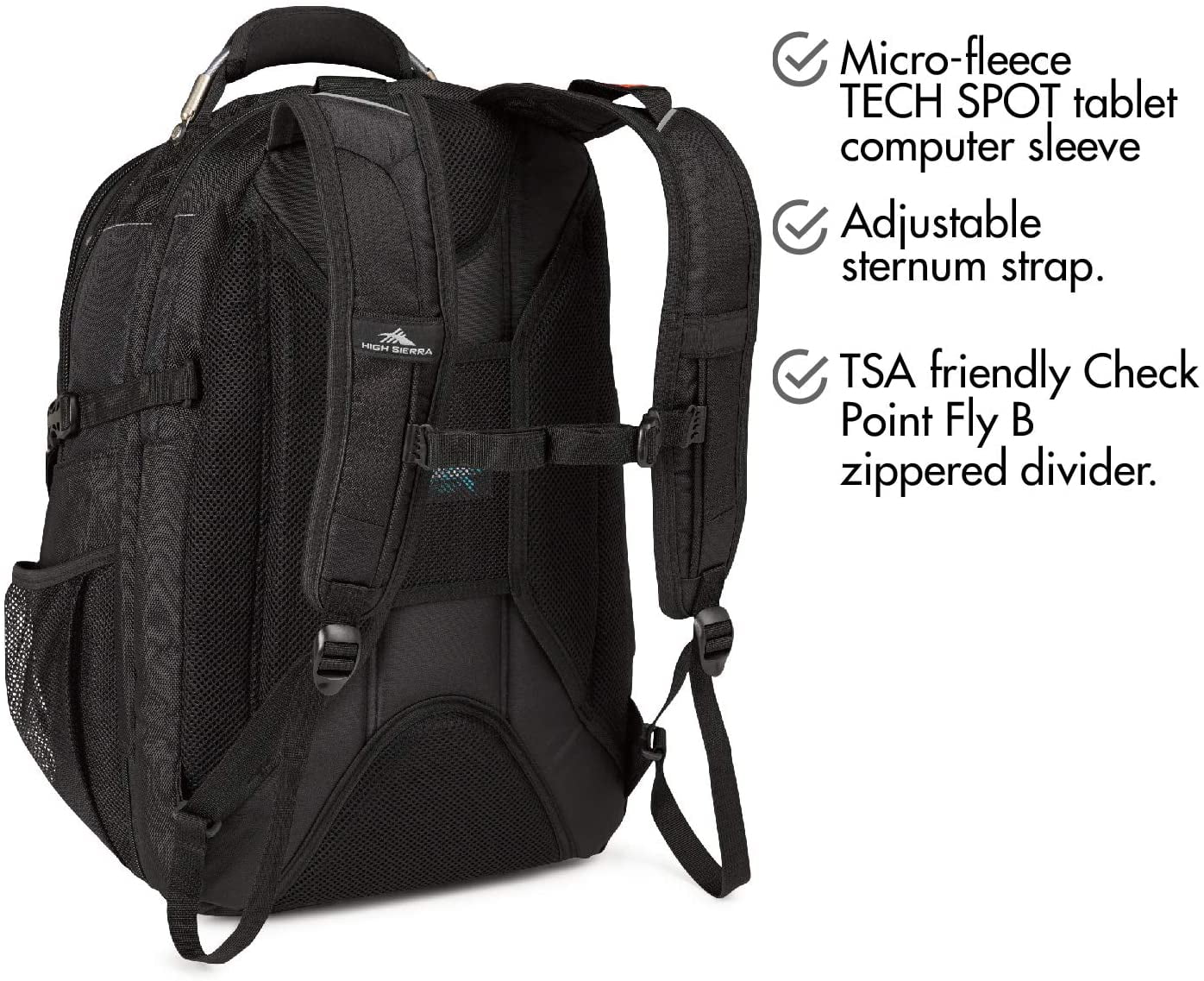 high sierra xbt tsa messenger