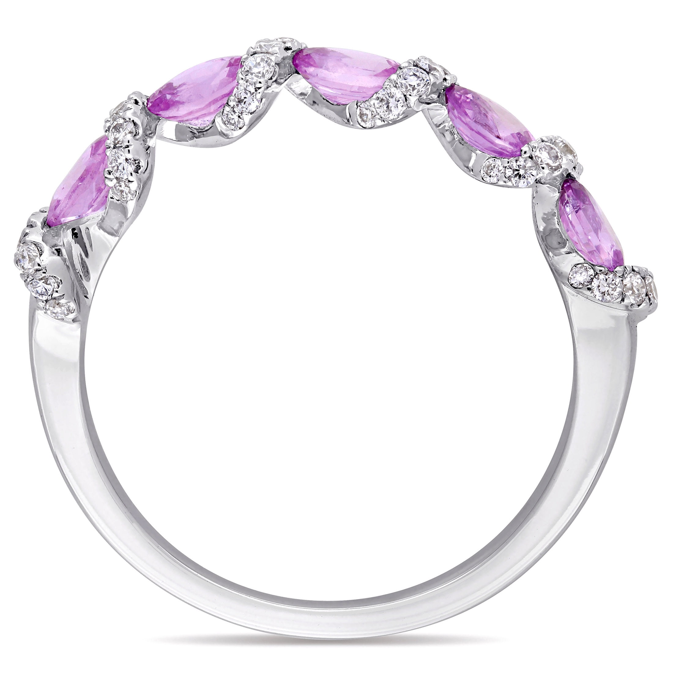 Everly Women's Sapphire 14k White Gold Ring