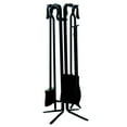 thumbnail image 1 of Uniflame T18070BK 5 PC BLACK WROUGHT ITON FIRESET WITH CROOK HANDLES, 1 of 2