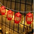 thumbnail image 1 of Guirnalda de luces rojas, 3m, 20 minilámparas de queroseno retro para interior, 1 of 5