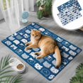 thumbnail image 1 of Cojín de Seda Helada para Mascotas (Gatos y Perros) | Alfombrilla Refrescante para Bajar La Temperatura Corporal | Tejido de Malla Transpirable | Relleno de Poliéster Suave | Lavable a Máquina | Base, 1 of 6