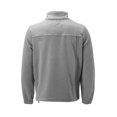thumbnail image 2 of Men's Full Zip-Up Two Tone Solid Warm Polar Fleece Soft Collared Sweater Jacket (L, LF45 #1), 2 of 3