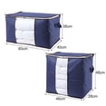 thumbnail image 7 of Travelwant Foldable Comforter Storage Bag, Large Organizers for Blankets, Pillow, Quilts, Linen, Storage Containers with Thick Fabric, Sturdy Zipper, 7 of 7