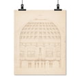 thumbnail image 2 of Print: United States Capitol, Washington, D.C. Rotunda, Section, circa 1819, 2 of 4