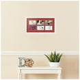 thumbnail image 2 of ArtToFrames Collage Photo Picture Frame with 6 - 3x5" Openings, Framed in White with Deep Red and Black Mats (CDM-3966-1009), 2 of 8