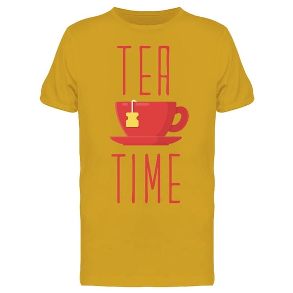 Tea Time, Cup Clipart Tee Men's -Image by Shutterstock