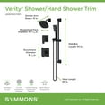 thumbnail image 5 of Symmons 499515Trm Verity Hydromersion Pressure Balanced Shower System - Nickel, 5 of 7