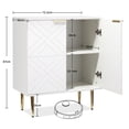 thumbnail image 4 of Storage Cabinet with Doors, Modern Accent Cabinet, Sideboard Buffet Cabinet for Dining Room, Living Room, Kitchen, 4 of 8