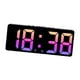 thumbnail image 5 of Reloj despertador digital de 15,5 cm con brillo ajustable y temperatura. luz rosa, 5 of 9