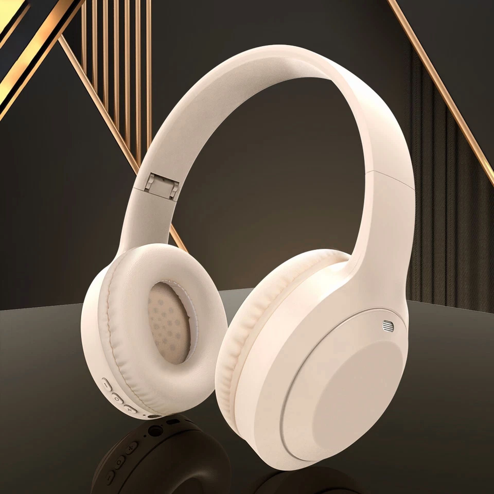 Wireless Headphones, Bluetooth Over Ear Headsets With Microphone, 60H Playtime