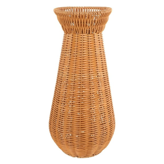 TISHITA Flower Vase Bud Vase Plant Pot Desk Gift Arrangement Decoration for Shelf Entryway Wedding Living Room Holiday Height 40 cm