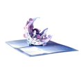 thumbnail image 1 of 3D for Pop Up Cards Moon Birthday Anniversary Gifts Postcard Wedding Invitations Greeting Cards with Envelope, 1 of 4