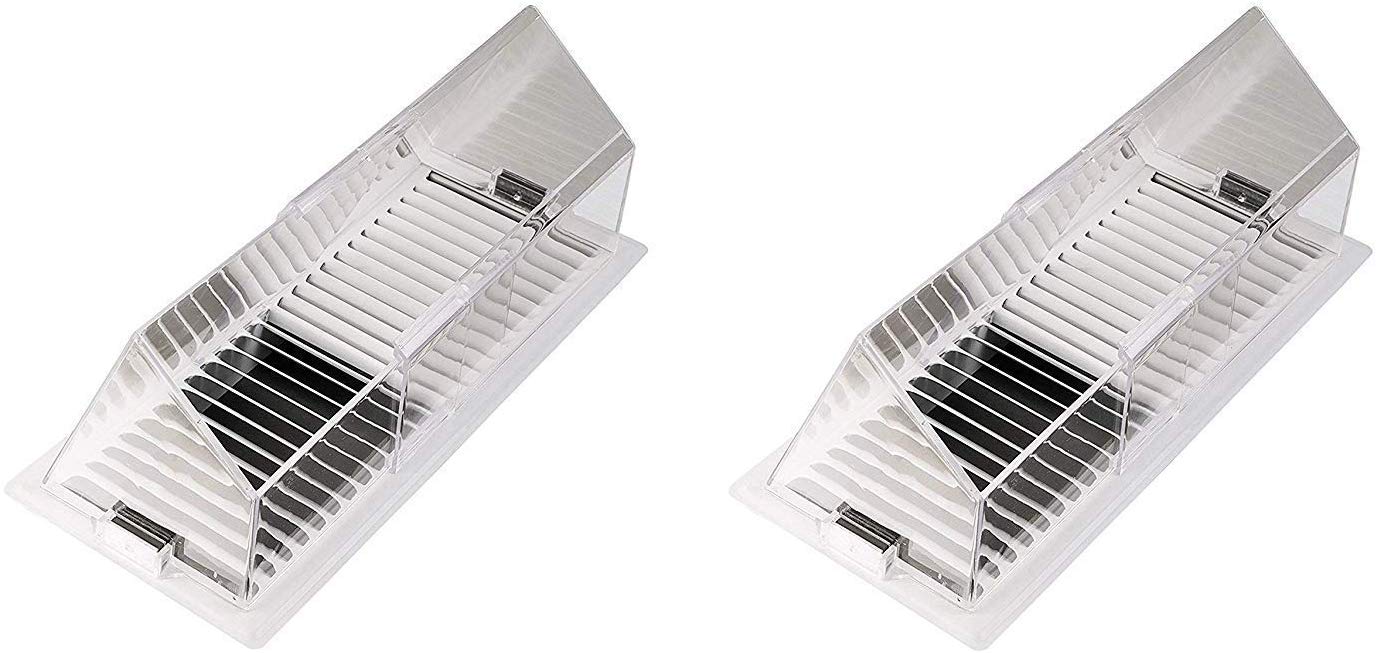 Deflecto Adjustable Air Deflector, 10x 14 (40) (Pack of 2)