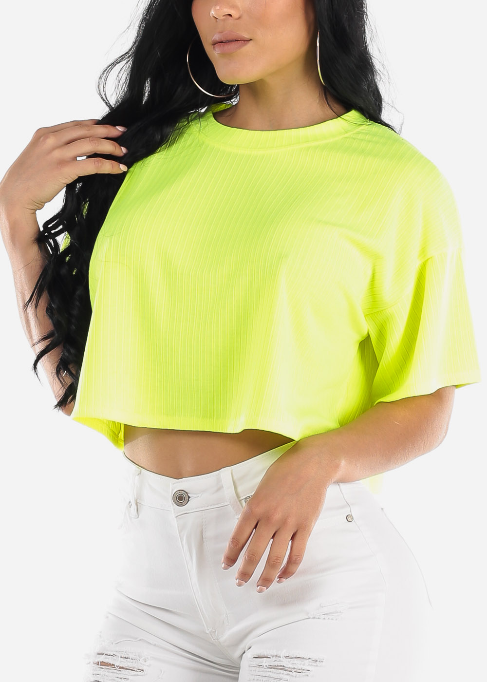 lime yellow top