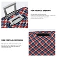 thumbnail image 6 of Luggage Cover Anti Scratch, Red Blue Checked Elastic Suitcase Protector Suitcase Covers for Luggage Fits 18-32 Inch Luggage, 6 of 6