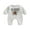 Gray Daddy, variant on Newborn Infant Baby Boy Girl On Sundays We Watch Football with Daddy/Mommy Onesie Romper Jumpsuit Baby Football Outfit