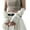 White, variant on Arm Warmers for Long Sleeve Fingerless Y2K Cool Girls Warm Black White Gothic Skateboard Punk Hip Hop Knitted