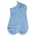 thumbnail image 6 of MeMoi Women's Winking Eye Low Cut Tab Socks - Womens - Female, 9-11, Blue Heather, 6 of 6