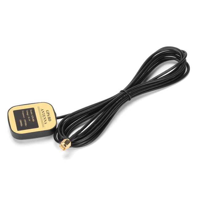 GPS Positioning Antenna, GPS Active Antenna Durable Highly Waterproof with SMA Interface for Car for Man Driving