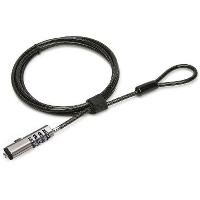 Candado para Laptop BRobotix 6000298 Cerradura con Combinación PVC Zinc Negro Plata