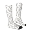 thumbnail image 3 of Balery Hand Drawn Rabbit Printed Novelty Socks Men's Women's Crew Socks Sports Socks Knee High Socks Cotton Socks Quirky and Cool Socks, 3 of 9