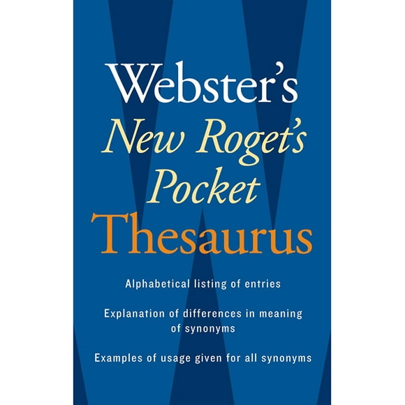 Webster&apos;S Nouveau Thésaurus de Poche Roget&apos;