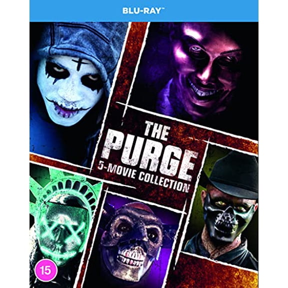 The Purge: 5-movie Collection (Blu-ray) Edwin Hodge Marisa Tomei Ana de la Reguera Zach Gilford