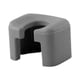 thumbnail image 3 of Silla de inodoro para ducha e inodoro, ayuda ligera multiusos para el baño, Gris, 3 of 9