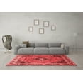 thumbnail image 3 of Ahgly Company Indoor Rectangle Medallion Red Traditional Area Rugs, 4' x 6', 3 of 4