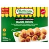 Nathan's Famous Jalapeno Cheddar Bagel Dogs, Frozen Snack, 8 oz (226g)